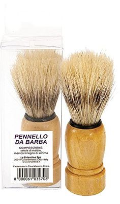 LA BRIANTINA DI POLI GIOVANNI S.P.A Pennello da Barba, Legno, Unica