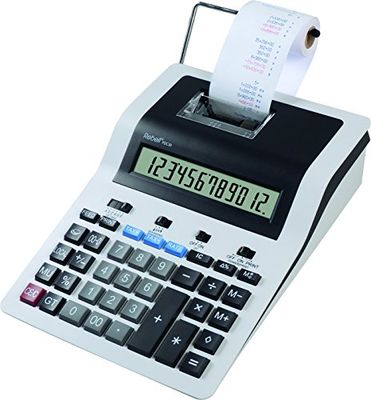 Rebell RE-PDC30-WB Calculatrice d'impression Blanc