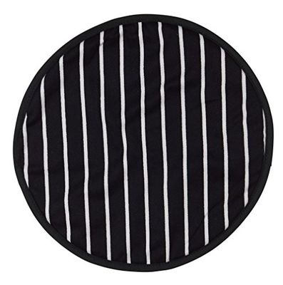 Dexam Rushbrookes Butchers Stripe Cook/Chefs Pad Hob Cover, Navy-16160009, 100Percent_Cotton, Blue, 37cm