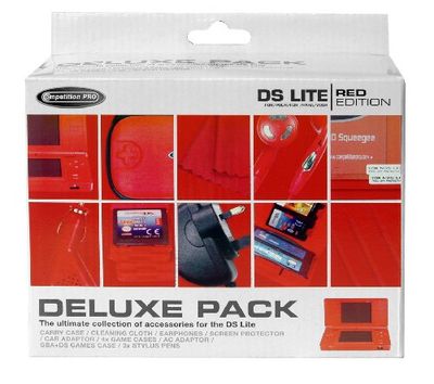 Competition Pro DS Lite Deluxe Accessory Pack: Red (Nintendo DS)
