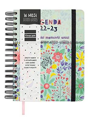 Finocam - Agenda 2022 2023 Vitae 16 Months Week Horizontal Layout September 2022 - December 2023 (16 Months) Green Italian