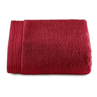 Top Towel - Premium - Grandes Serviettes de Bain - Serviettes de Bain - 1 Serviettes de Douche - 70x140 cm - 100% Coton - 600 Grammes - Grenat