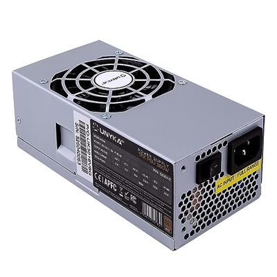 UNYKAch Fuente de Alimentación TFX 350W 80 Plus Bronze, con Ventilador de 80 mm Ultra Silencioso