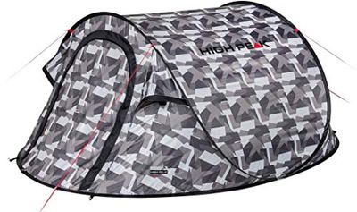 High Peak 10292, Tenda Pop-up Vision 3 Mimetica Unisex-Adulti, Taglia Unica