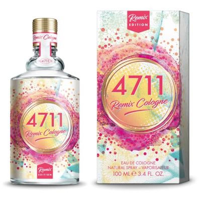 4711 REMIX Cologne Neroli for Women 100ml - Bright and Refreshing Eau de Cologne with Uplifting Neroli Notes