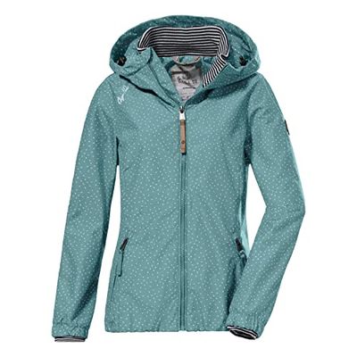 G.I.G.A. DX Women's Giacca funzionale/giacca outdoor con cappuccio - GS 1 WMN JCKT, light petrol, 36, 38203-000
