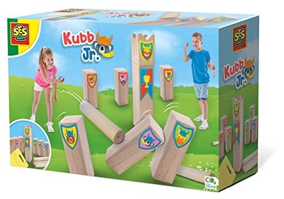 SES Creative- Kubb Jr. Juego de Bolos, Large (2297)