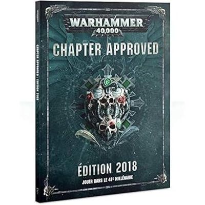 Games Workshop Warhammer 40k - Chapter Approved 2018 (FR)