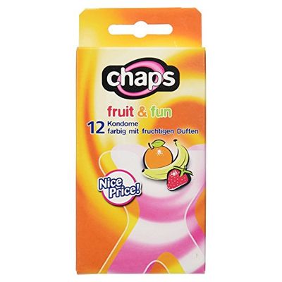 Ritex Chaps fruit en plezier met condooms, 12 stuks