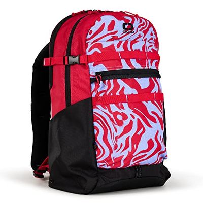 OGIO Sac à dos Alpha 2023, Géos fondants rouges, 20 l, Alpha Sac à dos 20 l