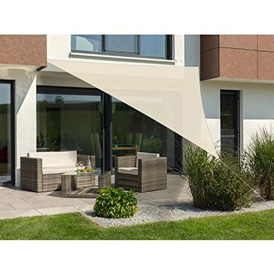 Schneider-Schirme Unisex - Volwassenen Teneriffa 500 x 500 x 500 cm zonnezeil, natuur
