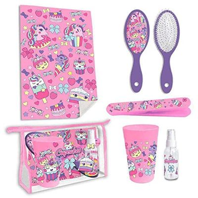 Kids Set Aseo uit de collectie cupcakes - hygiënesets