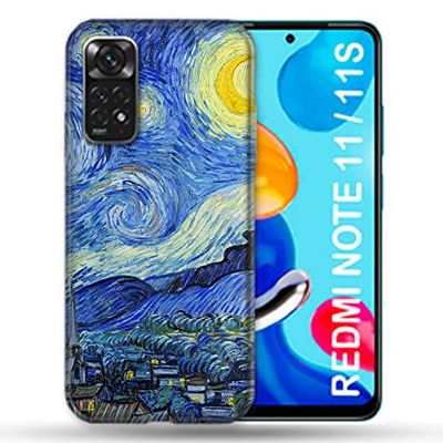 Fodral för Xiaomi Redmi Note 11/11S stjärnnatt målning