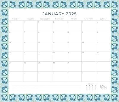 Letts of London Calendrier mural Maroc 2025