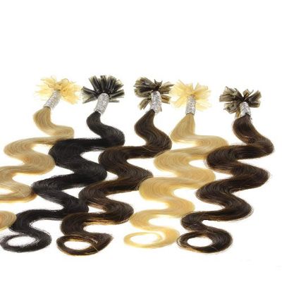 Just Beautiful Hair and Cosmetics Lot de 200 Extensions Remy Loop 1 G 60 cm avec anneaux