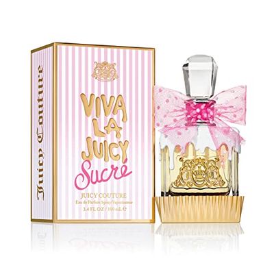 Juicy Couture - Viva La Juicy Sucre, Eau de Parfum, Fragranza Floreale, Profumo di Lusso Donna, 100 ml