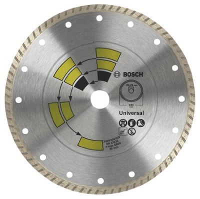 Bosch 2 609 256 409 - Roda de corte de diamante universal Turbo