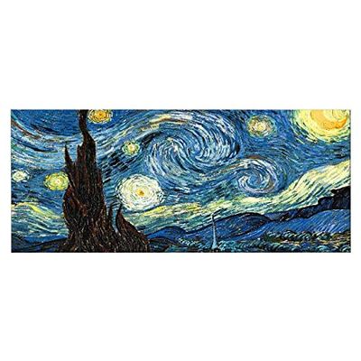 Homemania HM20KNV70x100-39 Cuadro - Inspiraciones del Autor - Arte y Graffiti, Poliéster, Madera, Multicolor, 70 x 3 x 100 cm