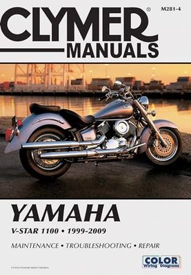 Clymer Yamaha V-Star 1100 1999-2009