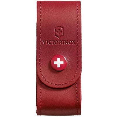 Victorinox V4.0520.1 Capa de pele, Grteletui, Leder Rot, vermelho, S