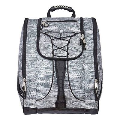 Athalon Sac à Dos et Sac à Dos pour Chaussures de Ski - Snowboard - Tout Peut contenir - (Chaussures de Ski, Casque, Lunettes, Gants)