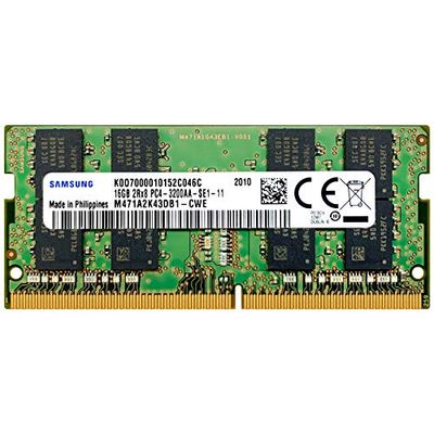Samsung Laptop 16GB, DDR4, 3200MHz (PC4-25600), CL21, SODIMM-geheugen