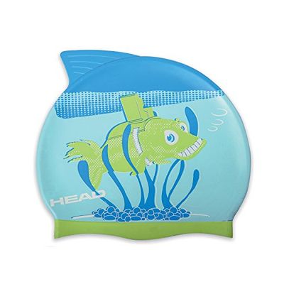 Head Meteor mössa Cap dunk för barn, unisex, azul/lim, en storlek