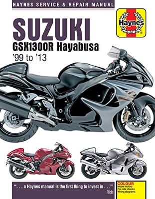 Haynes Suzuki GSX1300r Hayabusa, '99-'13: '99-'13