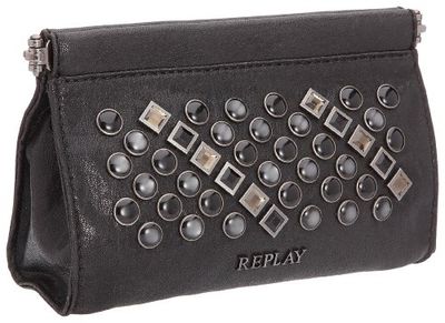 REPLAY AW3313 - Bolso para mujer, color negro