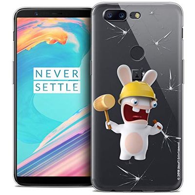 Beschermhoes voor 6 inch OnePlus 5T, ultradun, konijntje Crétins Breaker