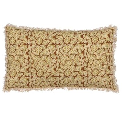 BigBuy Home Kussen katoen bruin beige 50 x 30 cm