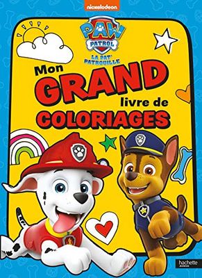 Pat' Patrouille-Mon grand livre de coloriages NED