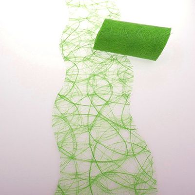 Deko AS GmbH sizoweb Mesa Banda Onda Tipo de Color Verde Claro 12,5 cm Rollo de 25 m 64 W 007 de R