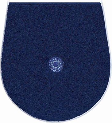Grund Crystal Light Tapis de Bain, Polyacrylique Ultrasoft, Marine, 47x50 cm