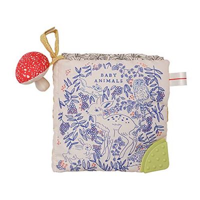 Manhattan Toy 161210 Soft Activity Crinkle Book & utfällbar patentmatta, flerfärgad