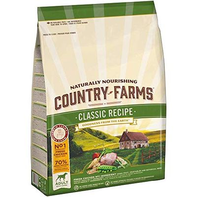 Country Farms Classic Kyckling 2,5 KG, Svart, Standard