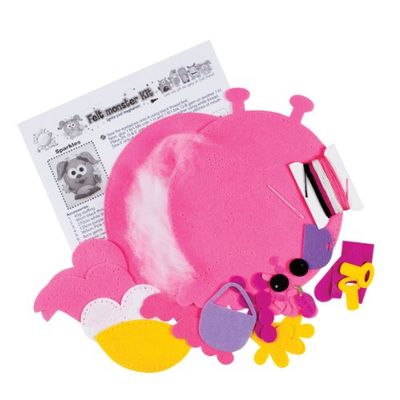 Craft Planet CPT 681 003 scintille - Kit per Mostri Feltro (20-30 cm)