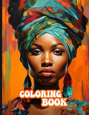 Beautiful Black Women Coloring Book for Relaxation