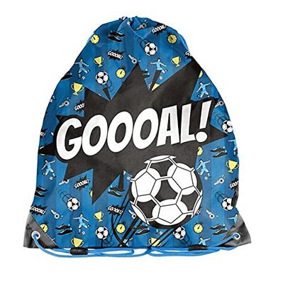 FACTORY CR Gymtas met trekkoord, 38 cm, Goal, Kleur, Eén maat, Casual