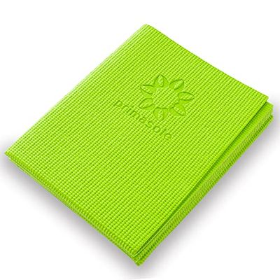 Primasole Yoga Mat Vouwen Lime Groene Kleur Fitness Pilates (68 "L×24 "W×1/4 Inch Dik) PSS91NH028A