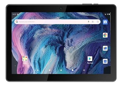 Logicom Tablet 130 Multimedia Adult 10,1'' - Aparat AV 2 MP/AR 5MP - Odtwarzacz wideo - Połączenia wideo - WiFi - Bluetooth - USB-C - Android 13 - Pamięć 32 GB - Bateria 5000 mAh - Czarny