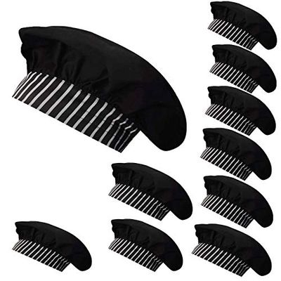 MISEMIYA Gorro Forma Seta Chef's hat Mushroom-Shaped Cap 918, Color 30, Pack 10 Pcs