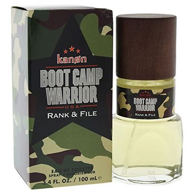 Kanon Boot Camp Warrior Rank & File For Men 3.4 Oz Edt Spray
