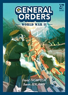 Osprey Games | General Orders: World War II | Board Game | Ages 14+ | 2 Players | 30 Minutes Playing Time