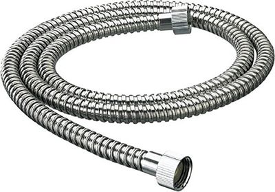 Bristan HOS 150NN01 C Tubo Flessibile da 1,5 m Dado, Finitura cromata