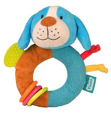 Hond Rammelaar en Bijtring Ringaling Toy