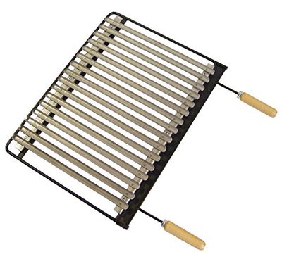 Imex El Zorro 71613 Grelha para churrasco, Inox, 66 x 41 x 3 cm