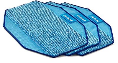 iRobot Kit Panni Microfibra 3 Wet Originale per Aspirapolvere Braava 320 e 380