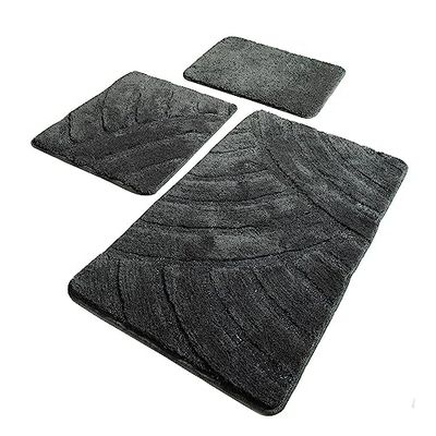 Set mat set (3-delig) rook rechthoekig