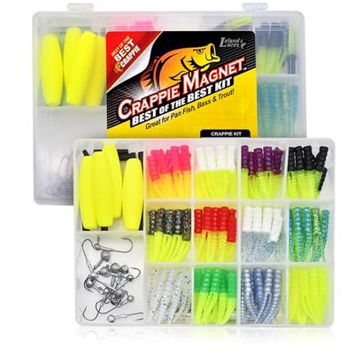 Crappie Magnet Melhor Kit, unissexo, sortido, 115 Count